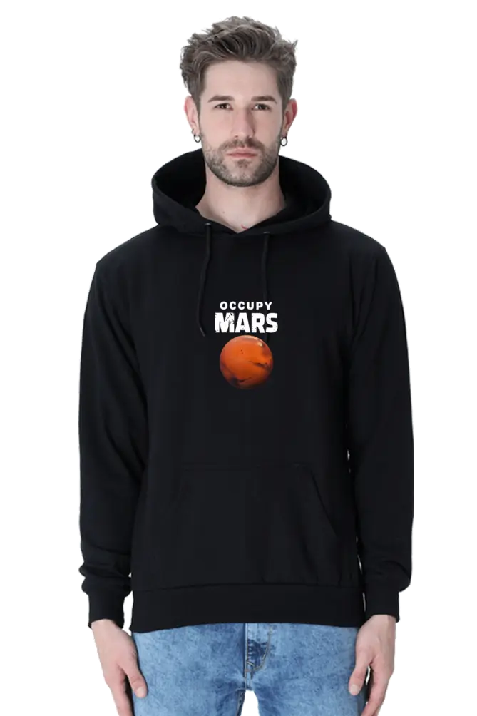 Occupy Mars Unisex Hoodie | KK00UH37