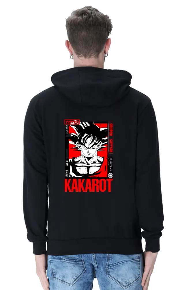 Kakarot Unisex Hoodie – Saiyan Warrior Style | KK00UH48