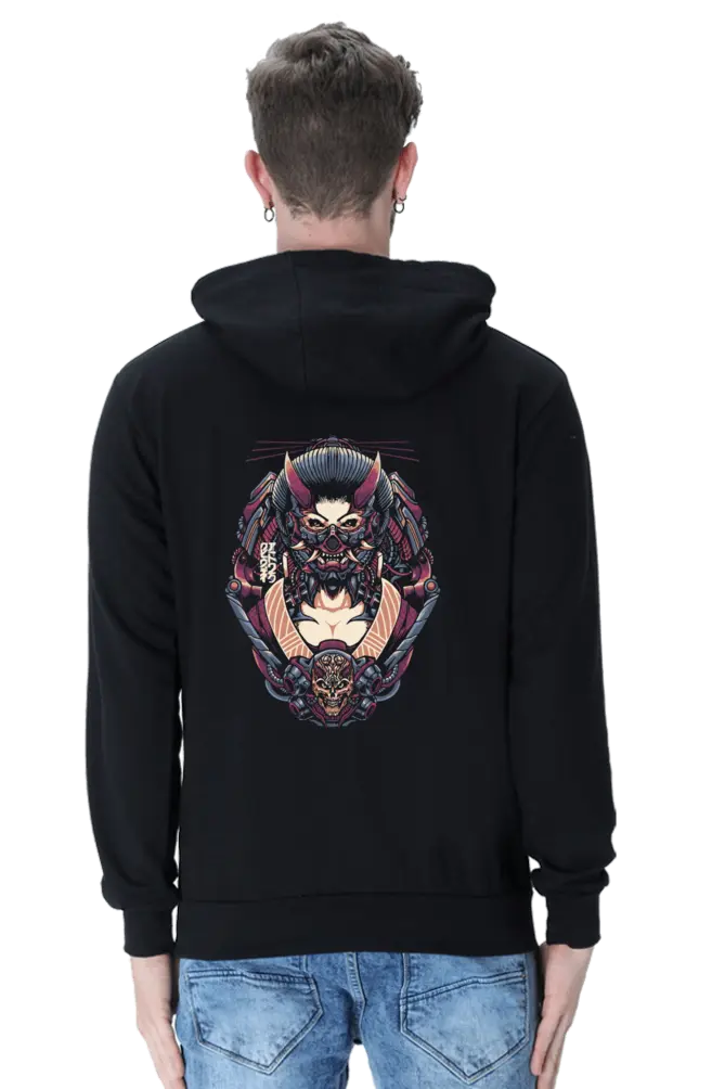 "Samurai Spirit" Graphic Hoodie - Unisex Streetwear | KK00UH63