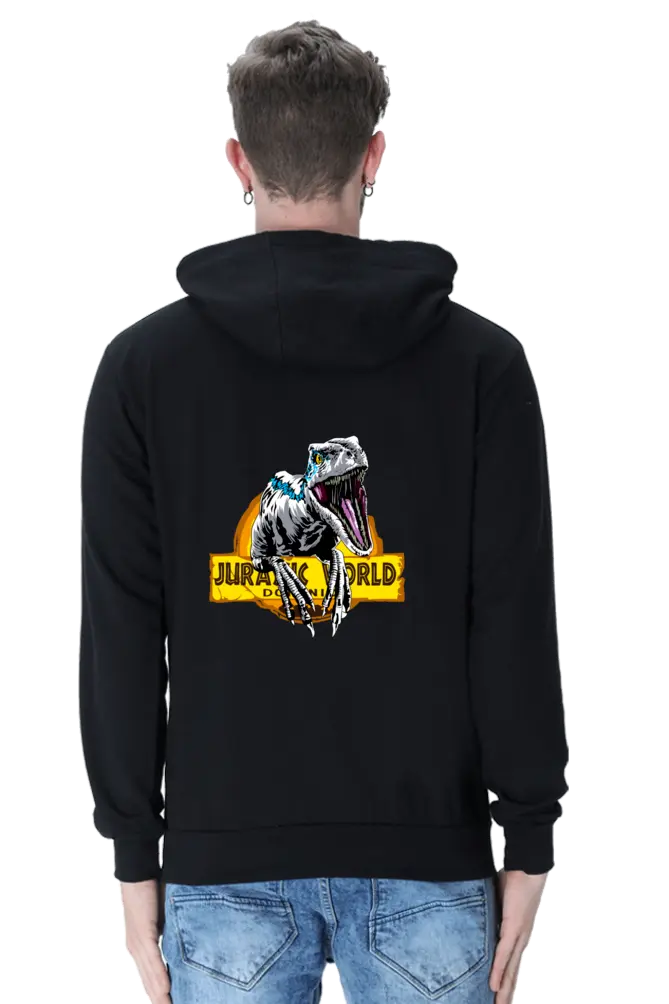 Jurassic World Dominion Unisex Hoodie – Dinosaur Graphic Design | KK00UH66