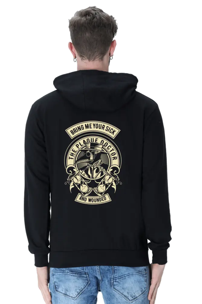 Premium Plague Doctor Graphic Hoodie - Unisex Regular Fit | KK00UH84