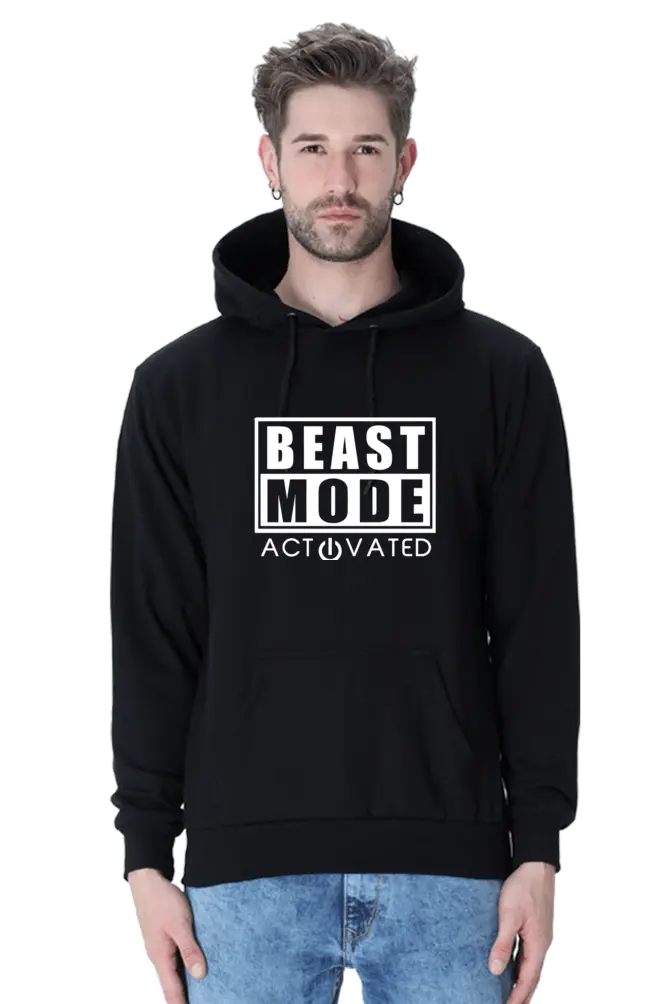 Beast Mode Activated Hoodie - Power Up Your Style | KK00UH103