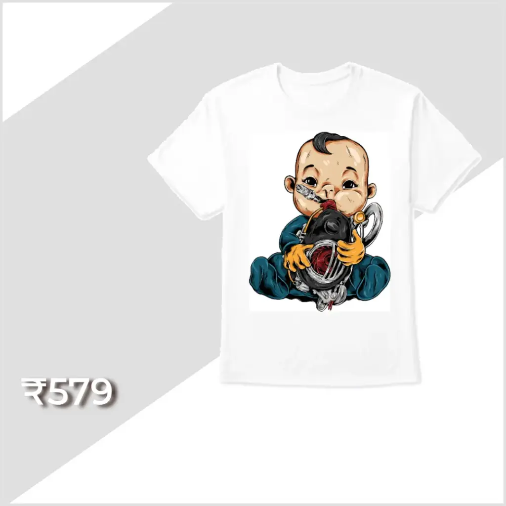 Baby Boy on Garage T-Shirt | KKUHST6
