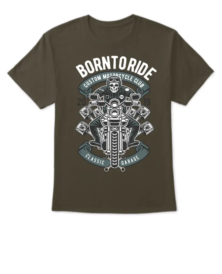 Born to Ride T-Shirt | KKUHST12