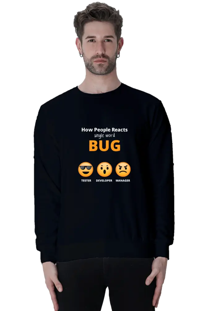 Bug Reaction Unisex Sweatshirt | KK00US21
