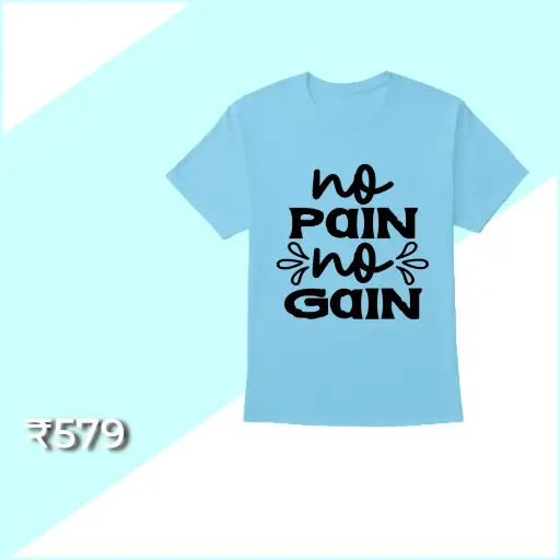 No Pain No Gain T-Shirt | KKUHST9