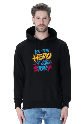 Be the Hero Hoodie - Unisex Motivational Graphic | KK00UH102