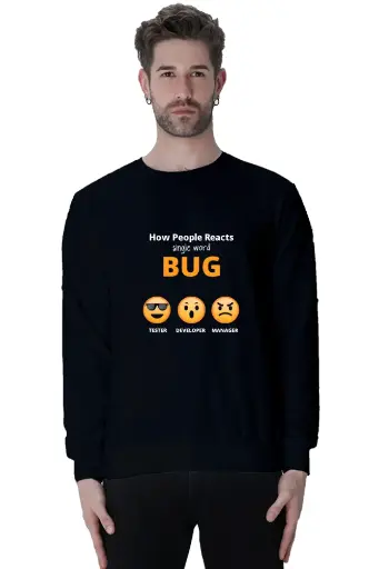 Bug Reaction Unisex Sweatshirt | KK00US21